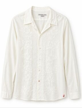 Consumers Union  UnisexVintage Crewel Button Down.L